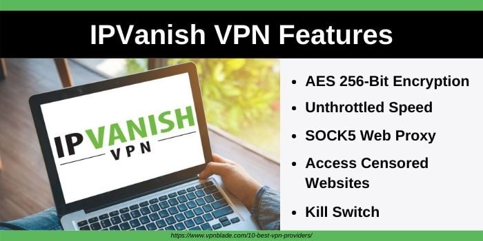 IPVanish VPN Features