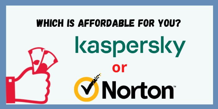 Which is affordable for you – Kaspersky or Norton?