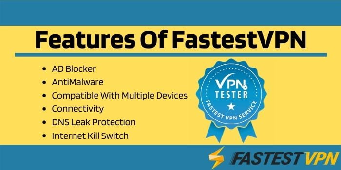 Features of FastestVPN Black Friday deals