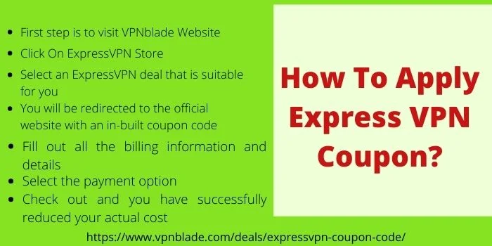 How to Apply Express VPN Coupon Code