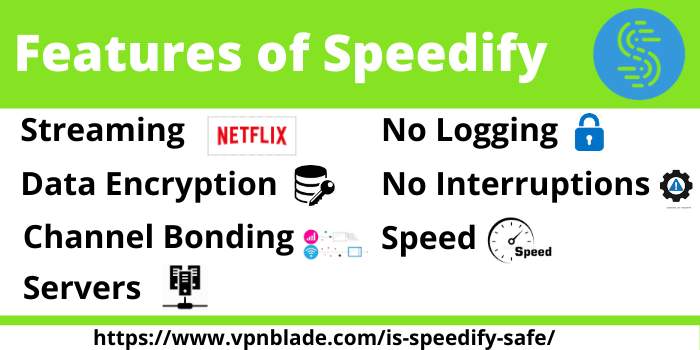 Features of Speedify VPN