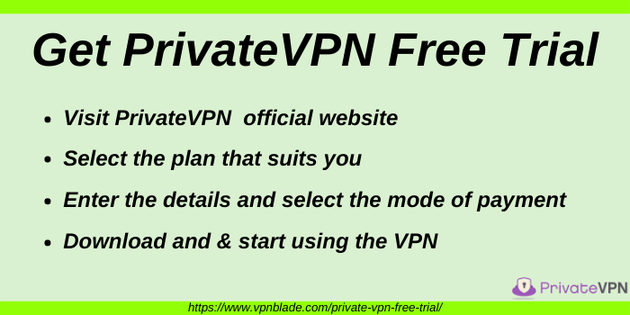 Get PrivateVPN Free Trial