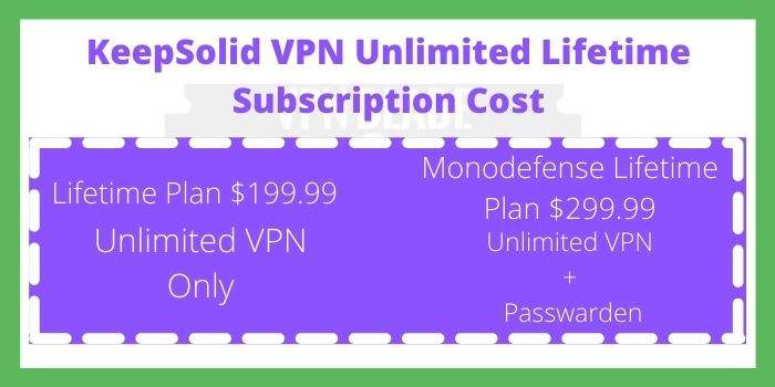 KeepSolid VPN Unlimited Lifetime Subscription Infinity Redeem Code