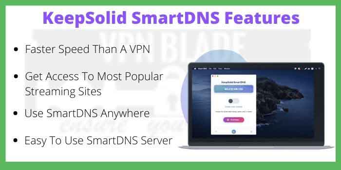 KeepSolid SmartDNS Features