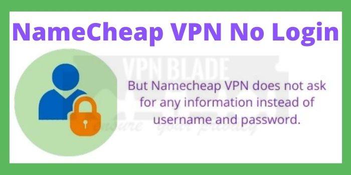 NameCheap VPN No Login