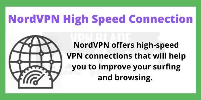 NordVPN High Speed Connection
