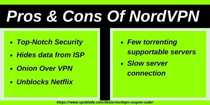 Pros & Cons Of NordVPN