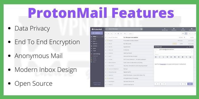 ProtonMail Features