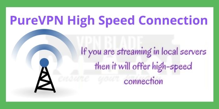 PureVPN High Speed Connection