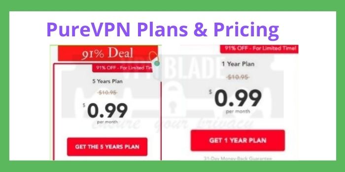 PureVPN Plans & Pricing