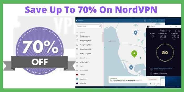 Save Up To 70% NordVPN