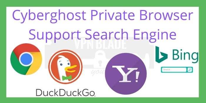Cyberghost Private Browser Search Engine