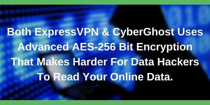 ExpressVPN and CyberGhost Security