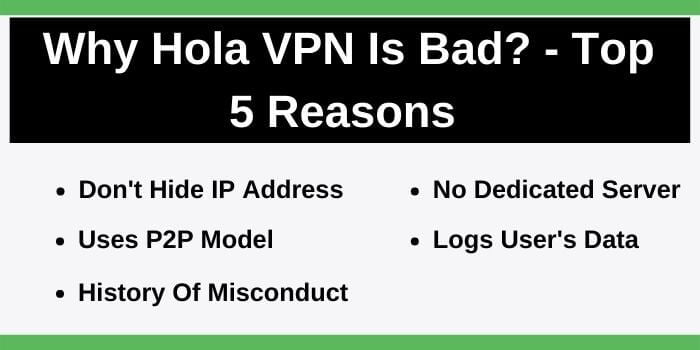 Reasons That Hola VPN Ss Bad