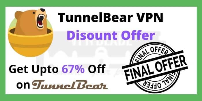 TunnelBear VPN Disount code