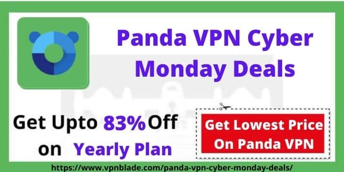 Panda VPN Cyber Monday Deals