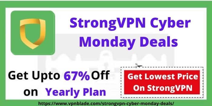 StrongVPN Cyber Monday Deals