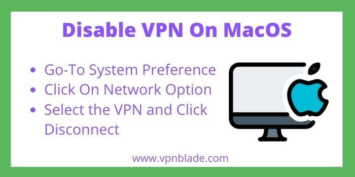 Disable VPN On MacOS