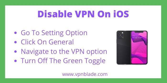 Disable VPN On iOS