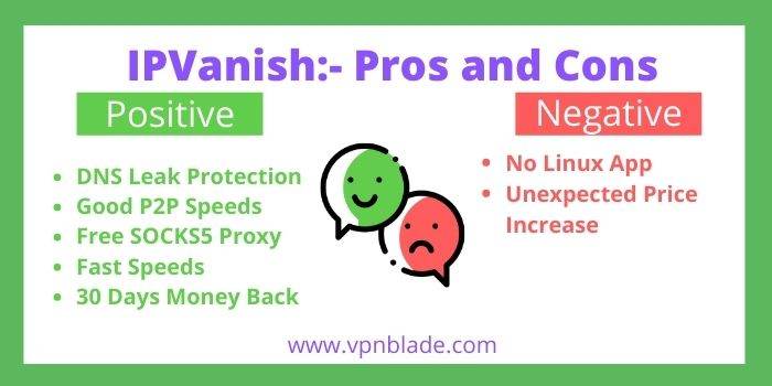 IPVanish VPN for Roobet Pros and Cons