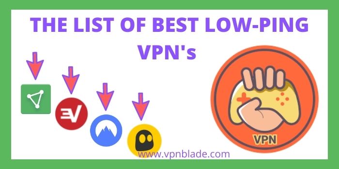 list of best low ping vpn
