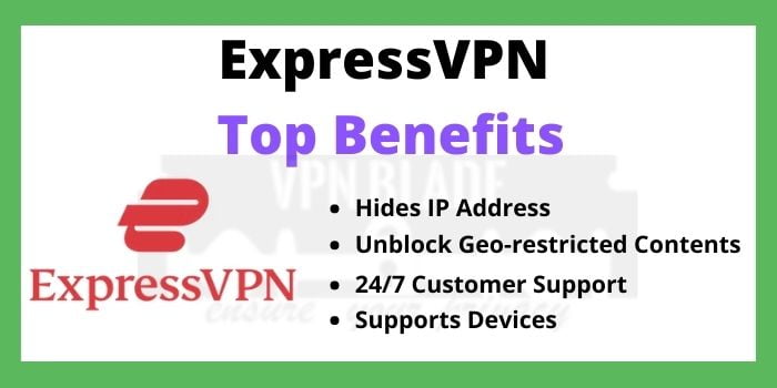ExpressVPN Benefits for Free Trial usage