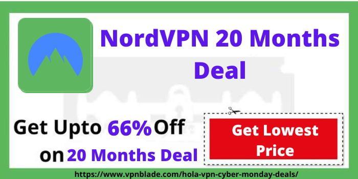 NordVPN 20 Months Deal