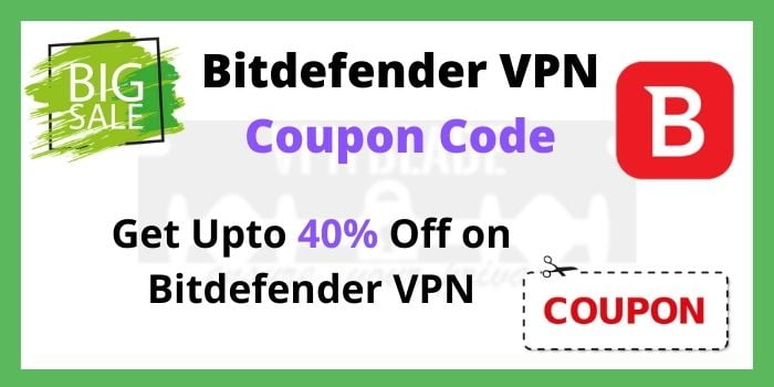 Bitdefender VPN coupon code