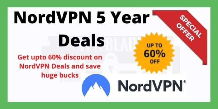 NordVPN 5 Year Deals