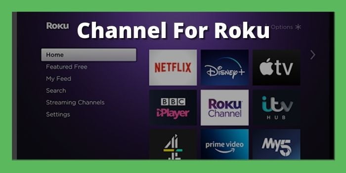 Channel for roku