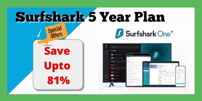 Surfshark 5 Year Plan