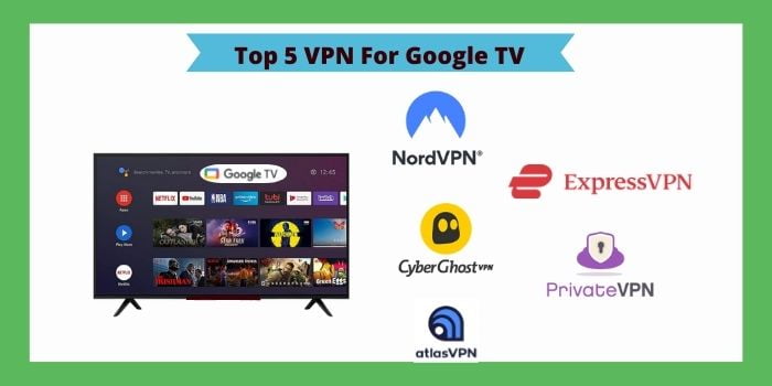 Top 5 VPN For Google TV
