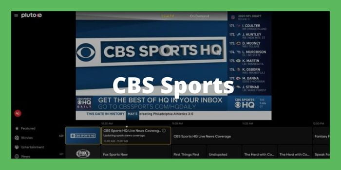 CBS sports free NFL stream sites 