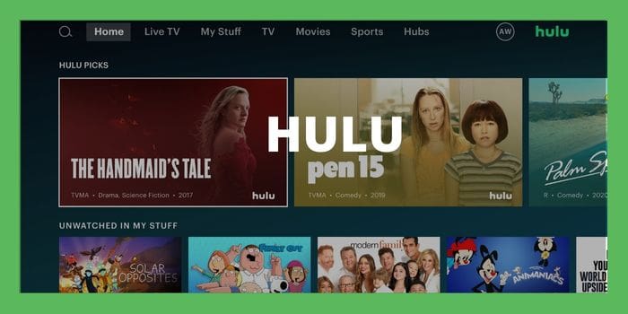 Hulu for stream NFL sites
