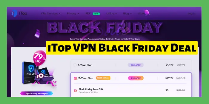 iTop VPN Black Friday Deal