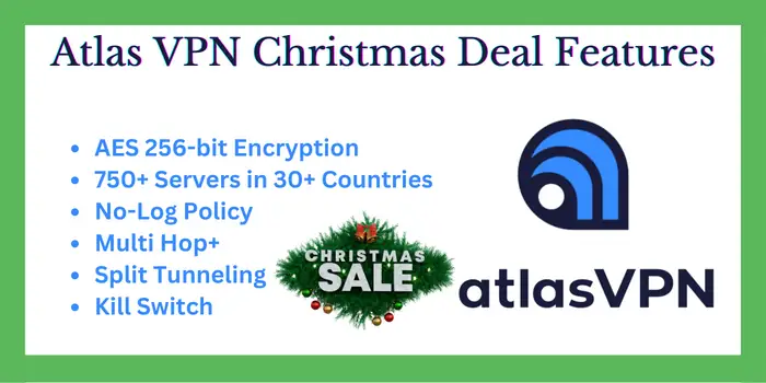 Atlas VPN Christmas Deal Features
