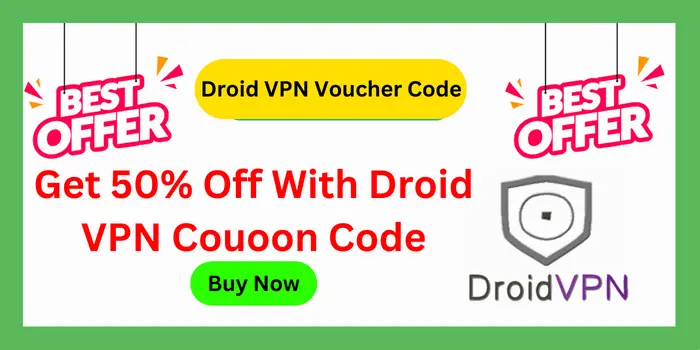 Droid VPN voucher code