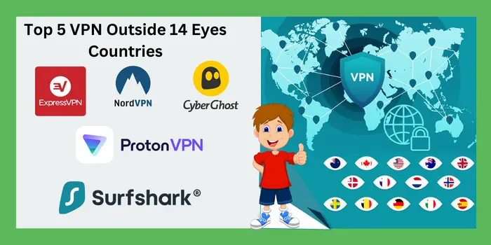 Top 5 VPN Outside 14 Eyes Countries
