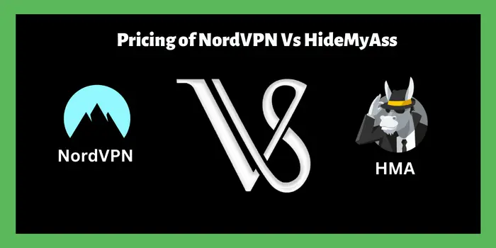 Pricing of NordVPN Vs HideMyAss