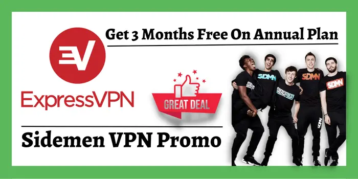 Sidemen VPN Promo
