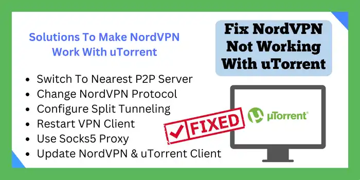 Fix NordVPN Not Working With uTorrent
