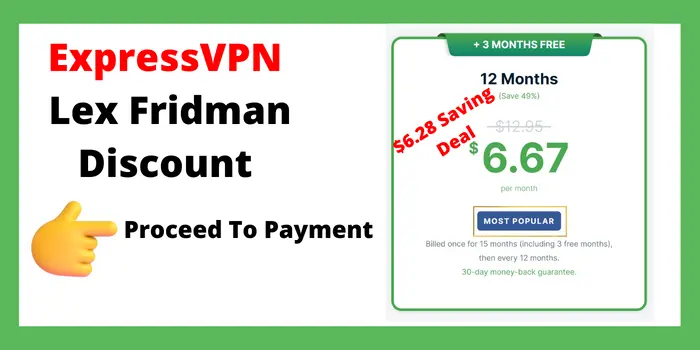 ExpressVPN Lex Fridman Pricing & Discount