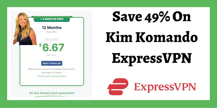 Save 49% On Kim Komando ExpressVPN