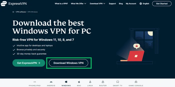 Download ExpressVPN For PC