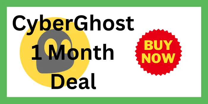 CyberGhost 1 Month Deal