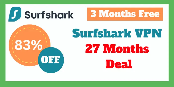 Surfshark 27 month deal