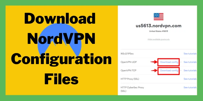 Download NordVPN Configuration Files