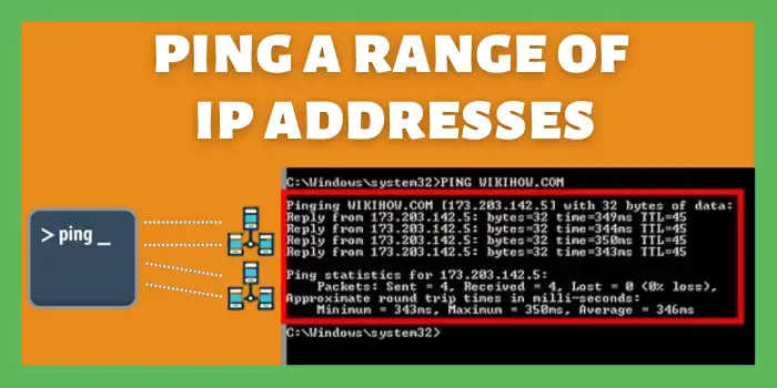 Ping A Range Of IP Addresses