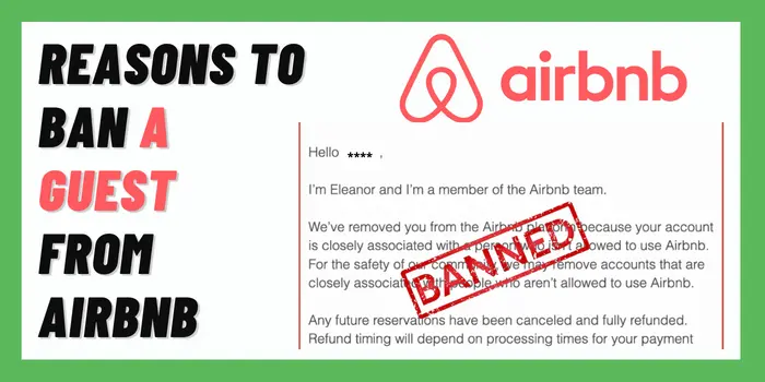 Reasons to Ban A Guest From Airbnb