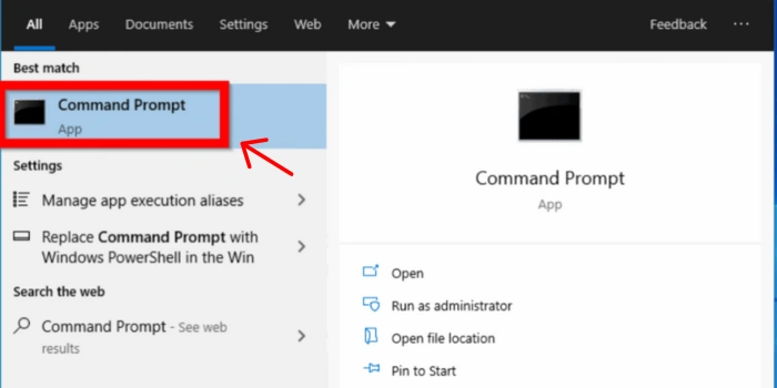 ping a range of address in command prompt on windows